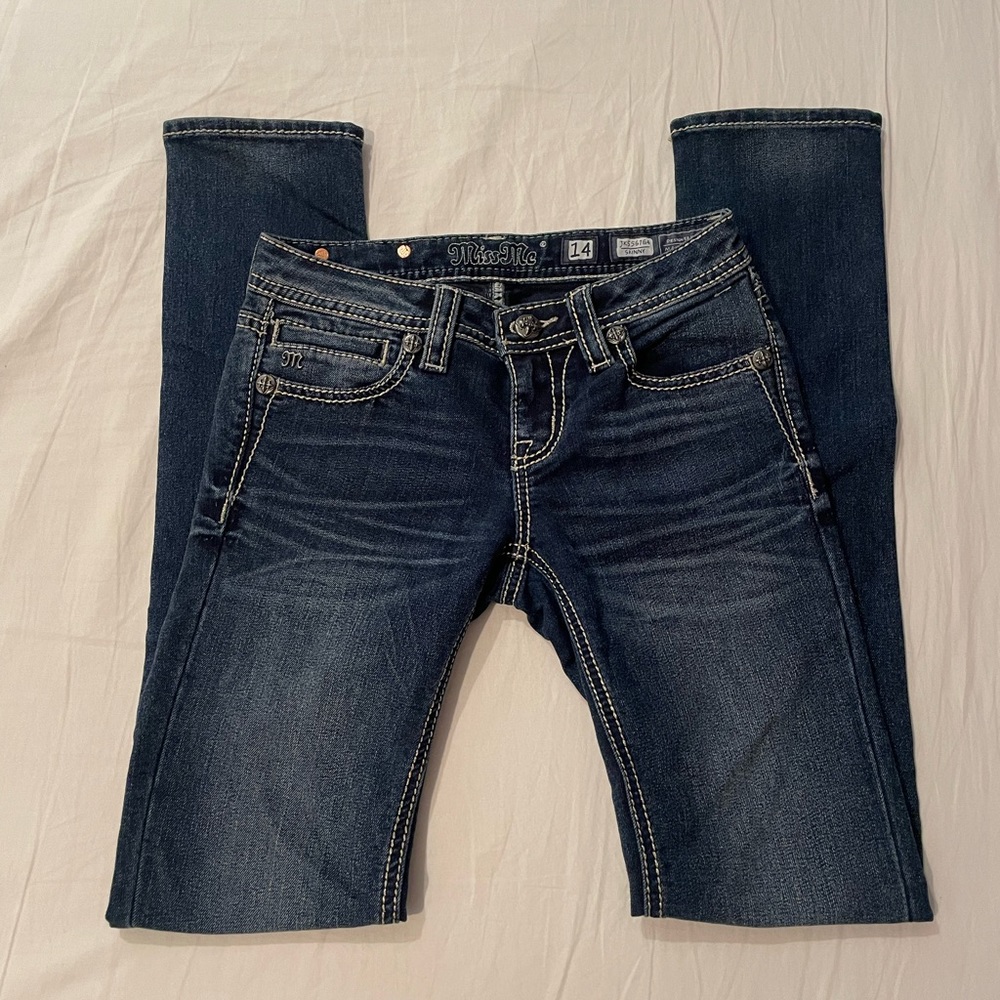 Miss Me Girls Size 14 Skinny Jeans